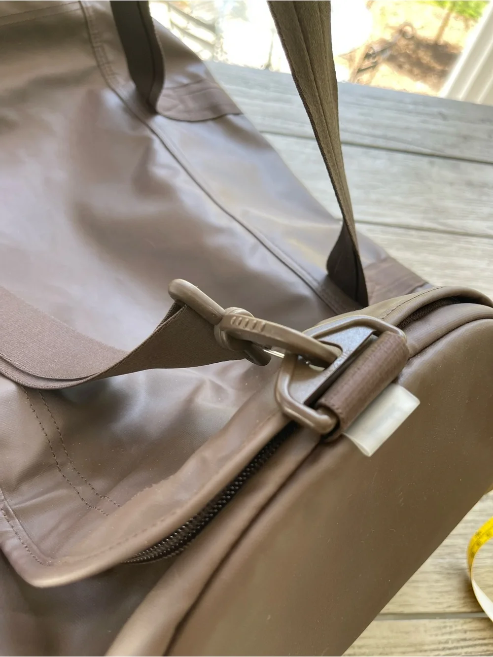 Herschel Supply Co Heritage Brown Travel 40 Liter Duffel Bag Unisex Style